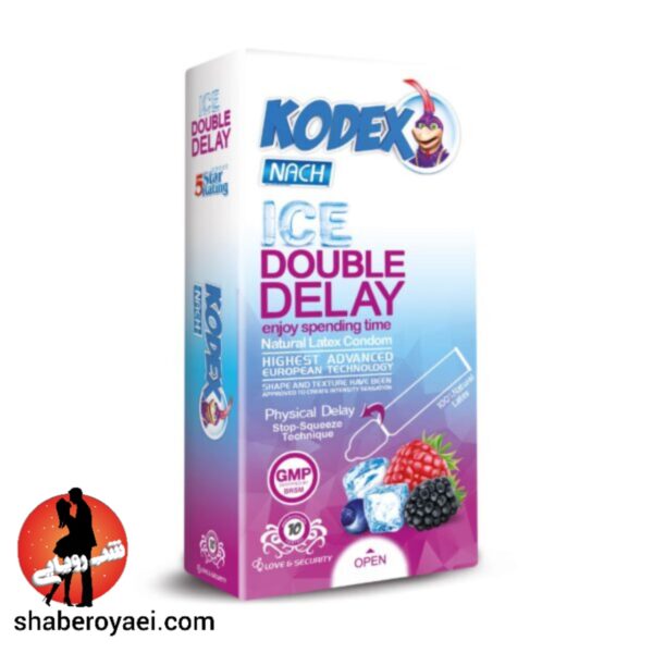 کاندوم آیس دابل دیلی 10 عددی کدکس | Ice Double Delay